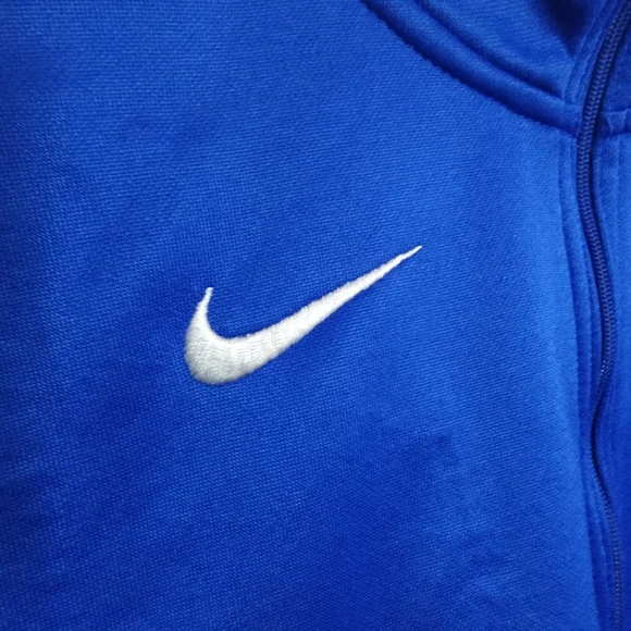 NIKE THERMAL FIT BOISE STATE 1/4 ZIP UP SWEATER - Picture 3 of 6